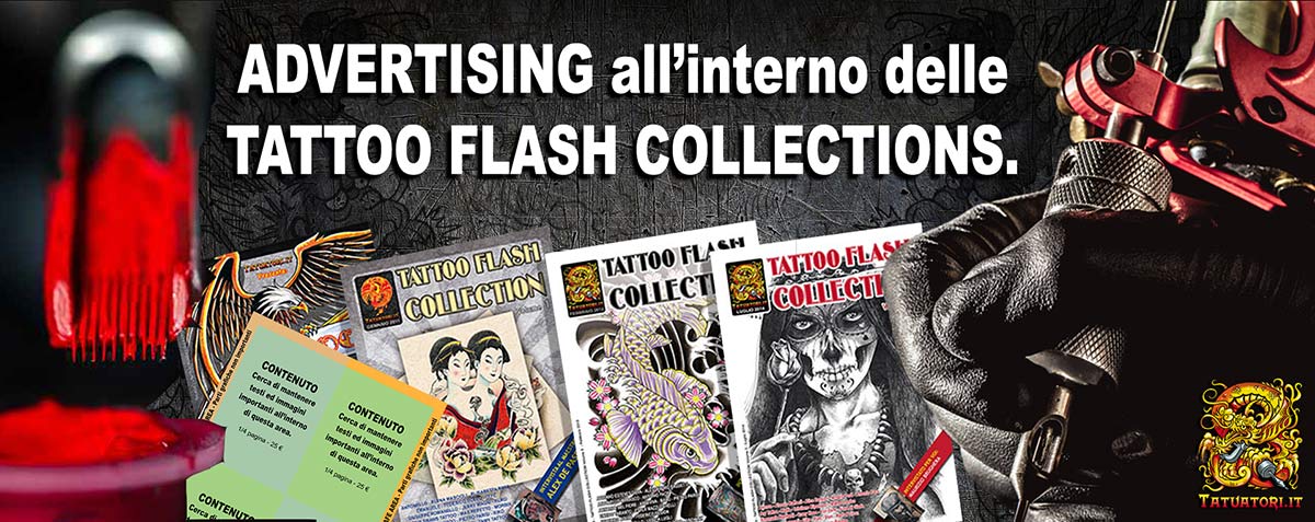 Pubblicità sulla Tattoo Flash Collection