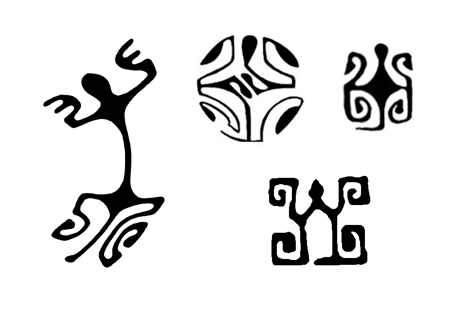 simboli polinesia content lizard