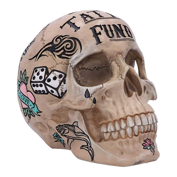 Tribal Tattoo Fund Skull Teschio Tatuaggi