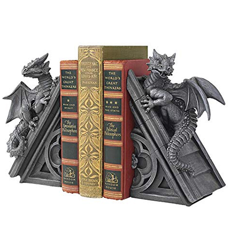 regalo per inaugurazione negozio tatuaggi draghi reggilibri