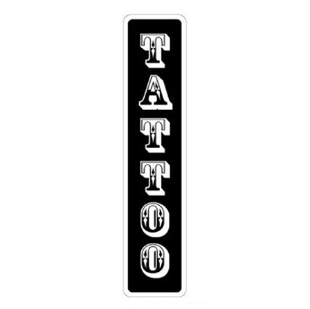 regalo per inaugurazione negozio tatuaggi insegna