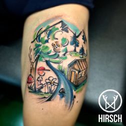 Watercolor Tattoo-13