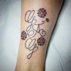 cherryblossoms & letters