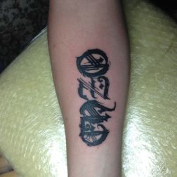 Tattoo lettering-1