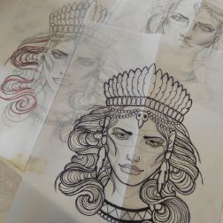 Alma vezzoli sketch & tattoo-1