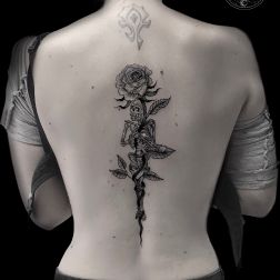 Blackwork, black and grey-3