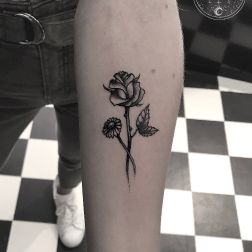 Blackwork, black and grey -1