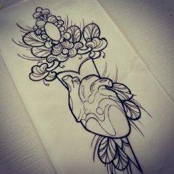 Dagger & heart