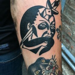 Ninja Black Tattoo-1
