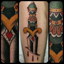 old school / traditional tattoo-3