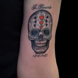 Sugar Skull Tattoo-1