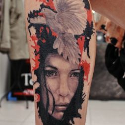 WOMAN WITH DOVE-13