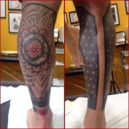 dot work / full black -3