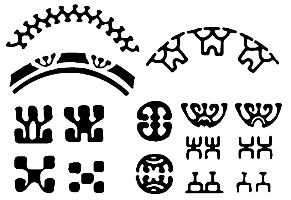 simboli tatuaggi polinesiani enata pattern