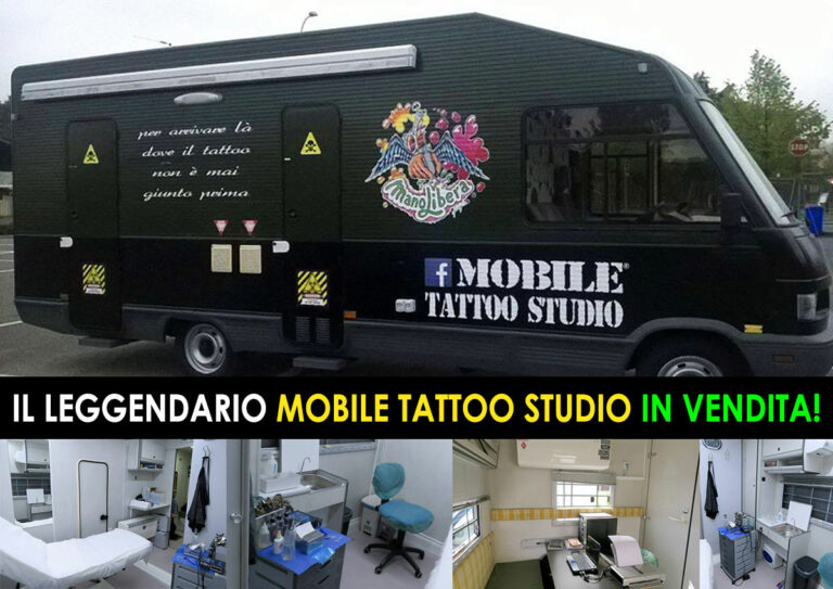 Il leggendario Mobile Tattoo Studio in vendita!