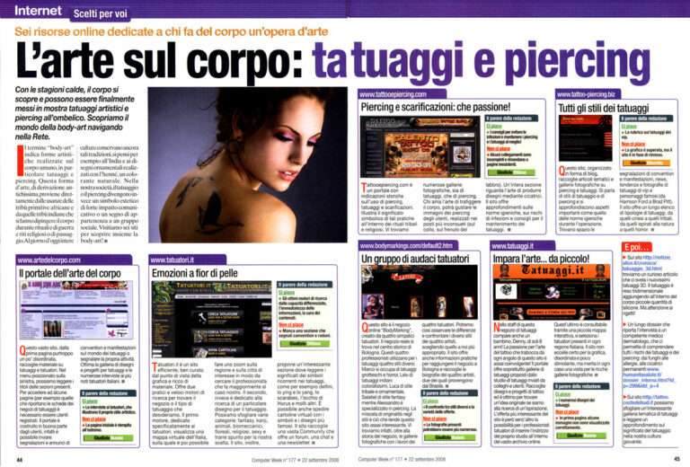 Rassegna Stampa Tatuatori.it