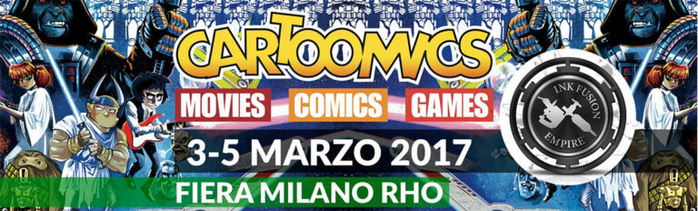 Tattoomics! Ink-Fusion a Cartoomics 2017