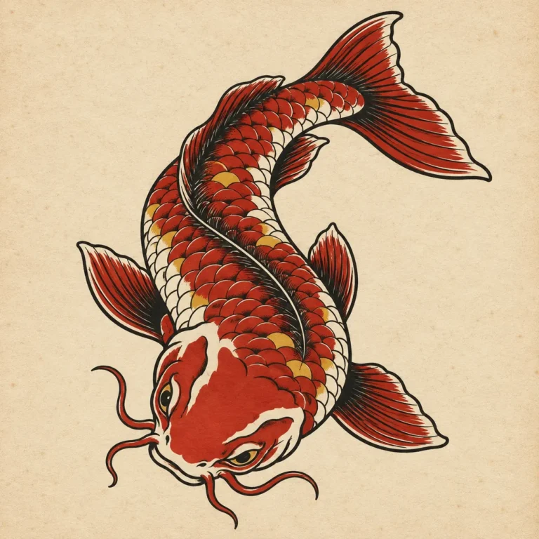 Tatuaggio Carpa Koi