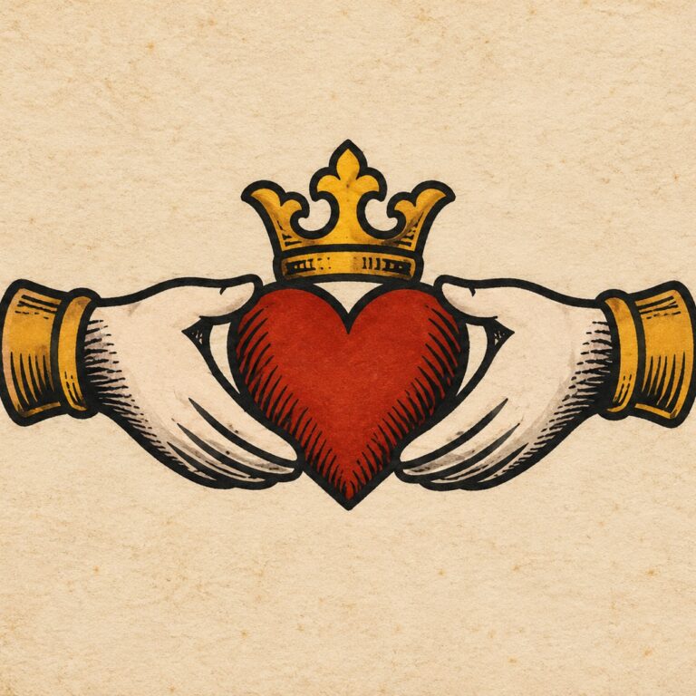 Tatuaggio Claddagh