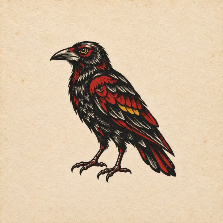 Tatuaggio Corvo