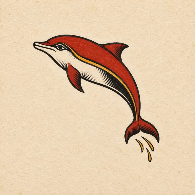 Tatuaggio Delfino