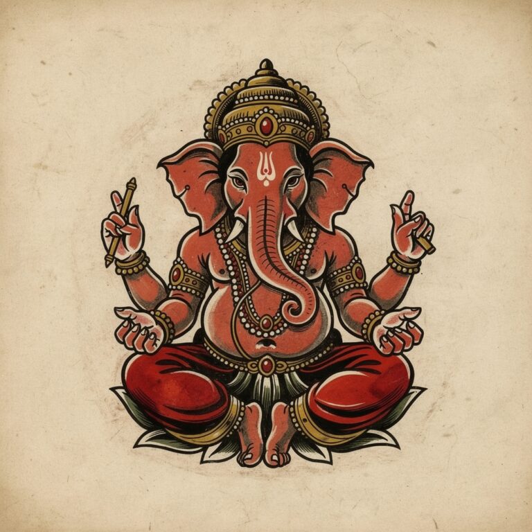 Tatuaggio Ganesha