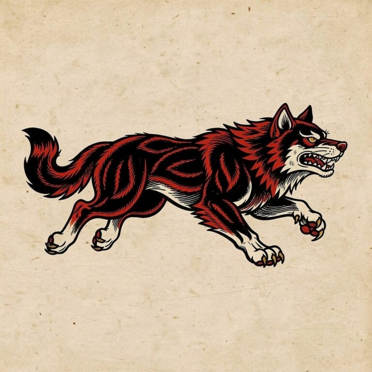 Tatuaggio Lupo