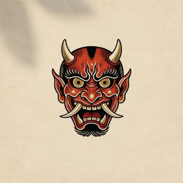 Tatuaggio Oni – Il demone