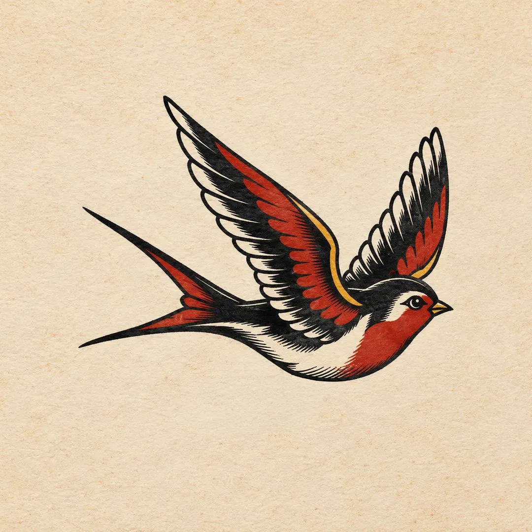 Tatuaggio Rondine