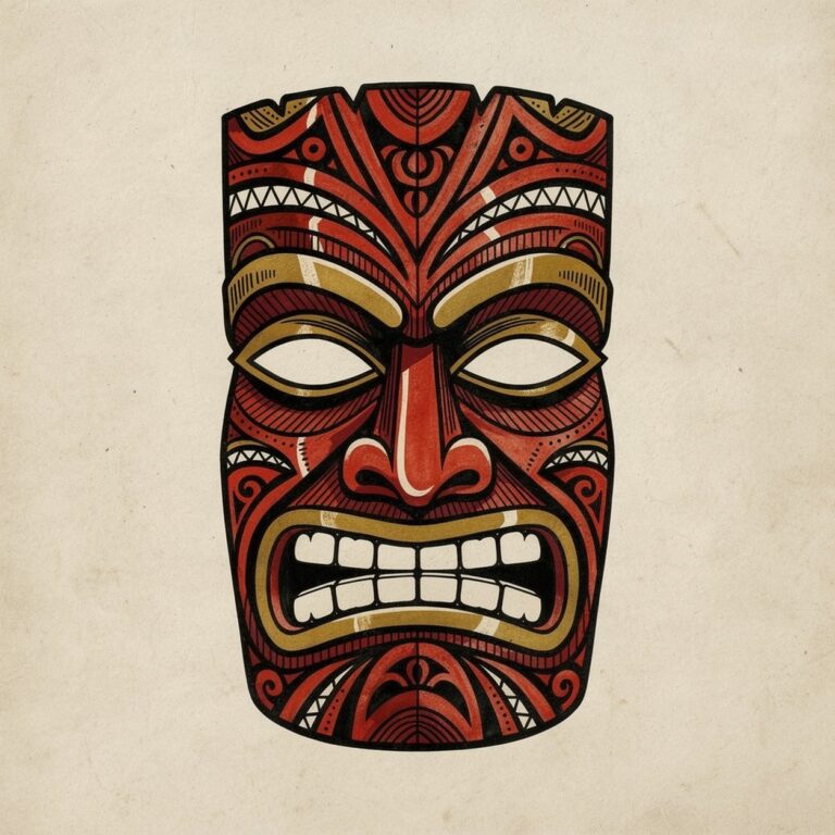 Tatuaggio Tiki