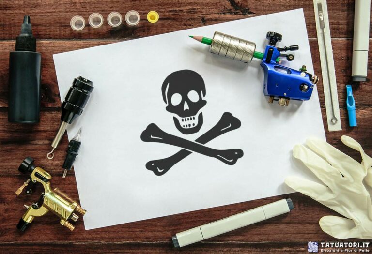 Tatuaggio Jolly Roger – Pericolo Mortale